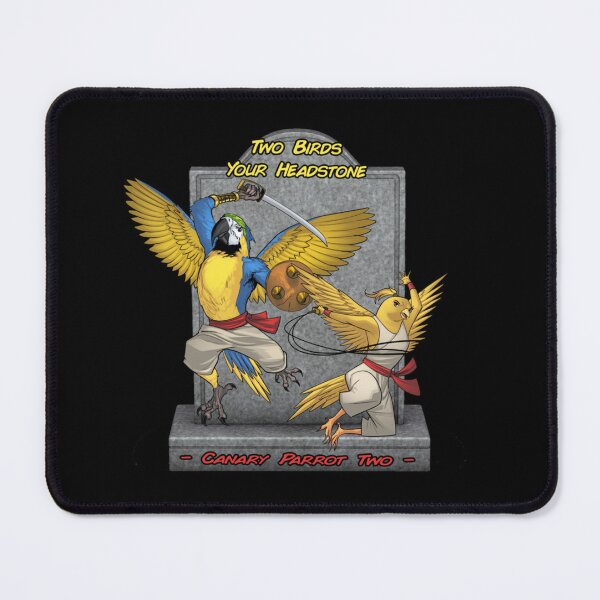 Item preview, Canary Parrot Two Two Birds Your Headstone Tank Top designed and sold by donnielnah.