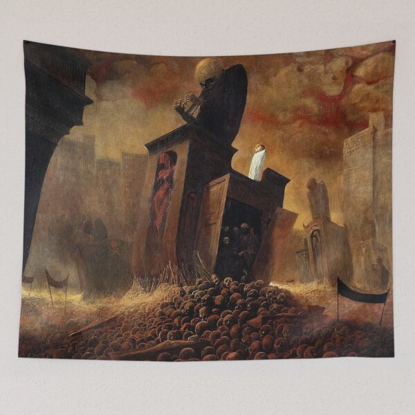 Item preview, Untitled (Speech), by Zdzisław Beksiński designed and sold by JustContemplate.
