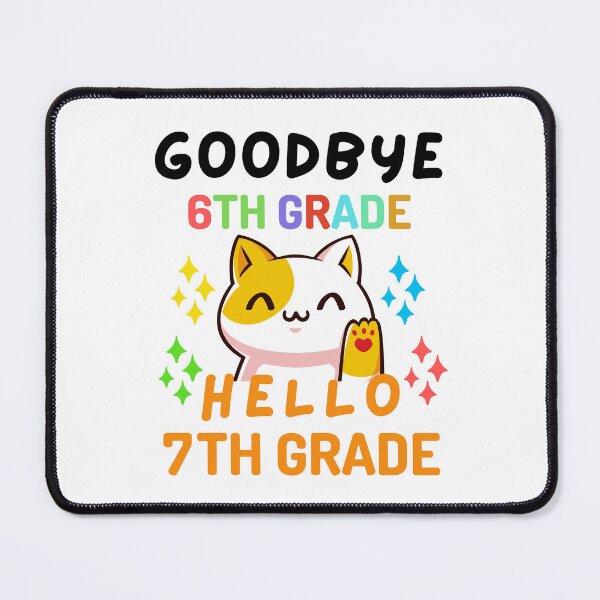 Item preview, Funny Quote For The Last Day Of School : Goodbye 6th Grade Hello 7th Grade designed and sold by AmeliaStore1.