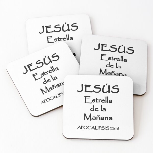 Item preview, Revelation 22:16 Jesus Morning Star Spanish Bible Verse designed and sold by NombresDeJesus.