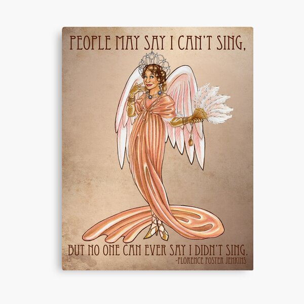 Item preview, Florence Foster Jenkins designed and sold by Gillydoodles.