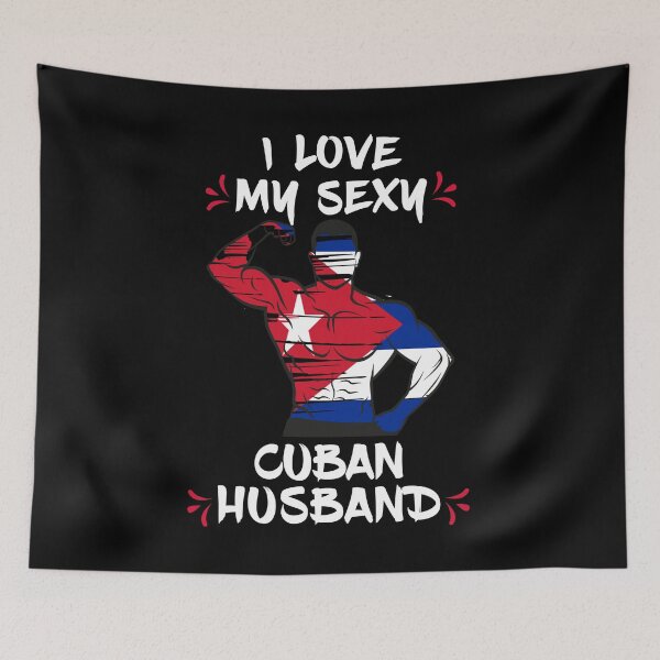 Item preview, I Love My Cuban husband designed and sold by Dubbra.