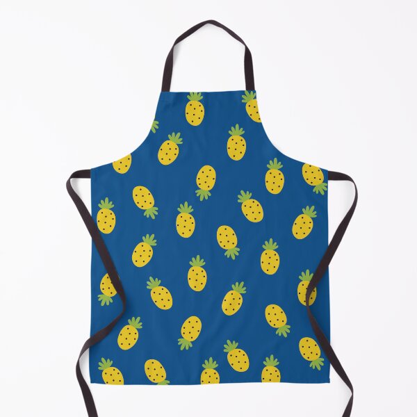Item preview, Pineapple (Blue Background),Pattern,Multiple Pineapple designed and sold by Vaccine159.