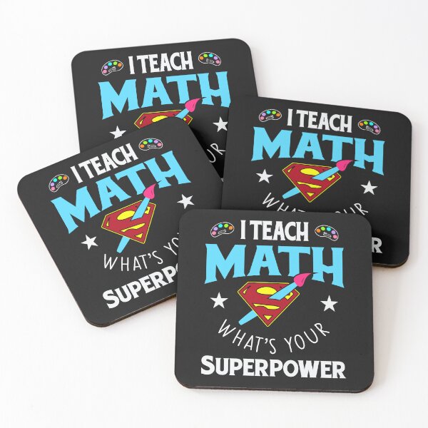 Artikelvorschau, I Teach Math What’s Your Superpower entworfen und verkauft von BLKHAS.