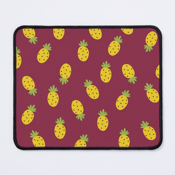 Item preview, Pineapple (Red Background),Pattern,Multiple Pineapple designed and sold by Vaccine159.