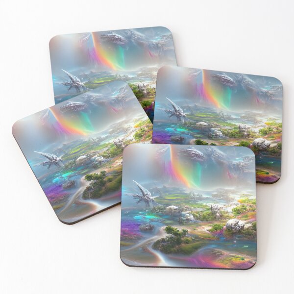 Artikelvorschau, AI Generated Art, The world is a rainbow fantasy  entworfen und verkauft von ACC .