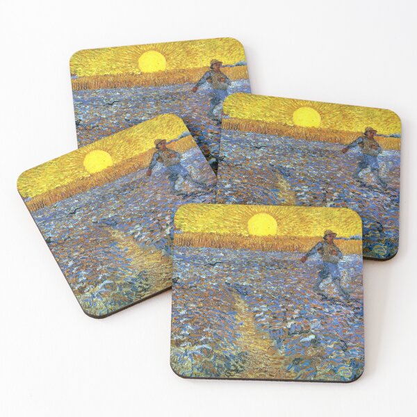 Item preview, The Sower by Vincent Van Gogh - Vintage Art designed and sold by RickE.