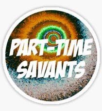 Part-Time Savants Halley Design Sticker