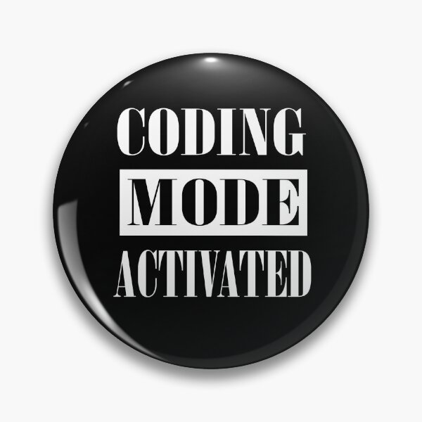 Artikelvorschau, Coding mode activated entworfen und verkauft von TheCodeChic.