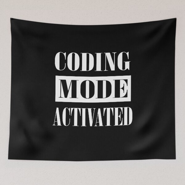 Item preview, Coding mode activated designed and sold by TheCodeChic.