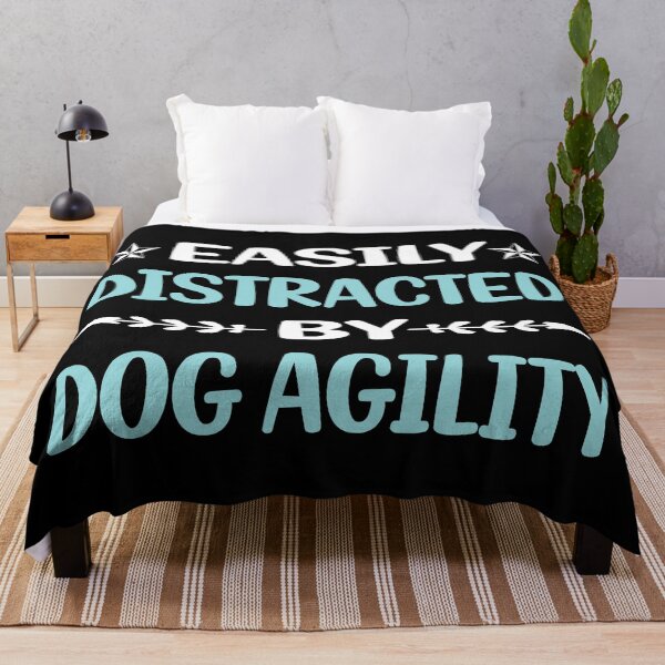 Item preview, Funny Easily Distracted Dog Agility Training designed and sold by robinnacallanyi.