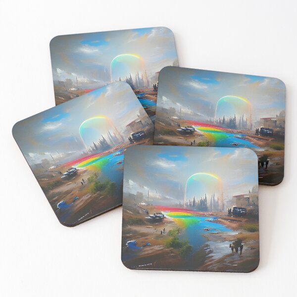 Artikelvorschau, AI Generated Art, The world is a rainbow oil paint  entworfen und verkauft von ACC .