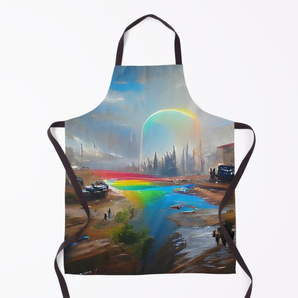 Artikelvorschau, AI Generated Art, The world is a rainbow oil paint entworfen und verkauft von ACC .