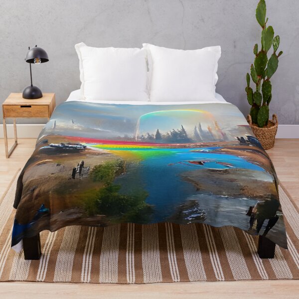 Artikelvorschau, AI Generated Art, The world is a rainbow oil paint  entworfen und verkauft von ACC .