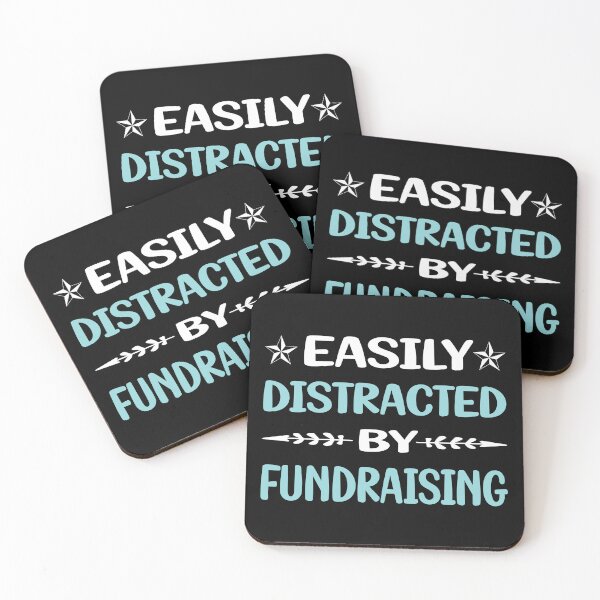 Item preview, Funny Easily Distracted Fundraising Fundraiser designed and sold by robinnacallanyi.