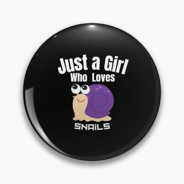 Item preview, Just a Girl Who loves Snails designed and sold by WaguinhoTex.