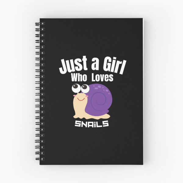 Item preview, Just a Girl Who loves Snails designed and sold by WaguinhoTex.