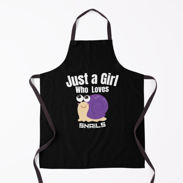 Item preview, Just a Girl Who loves Snails designed and sold by WaguinhoTex.