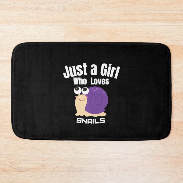 Item preview, Just a Girl Who loves Snails designed and sold by WaguinhoTex.