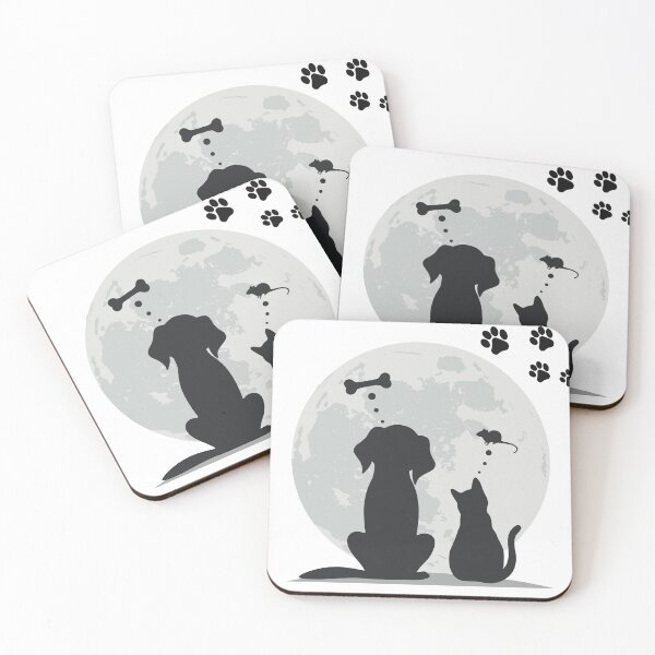 Item preview, The dog and The cat designed and sold by Splendourlane.