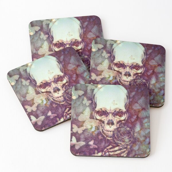 Item preview, Skull and rose designed and sold by HeyLemon.
