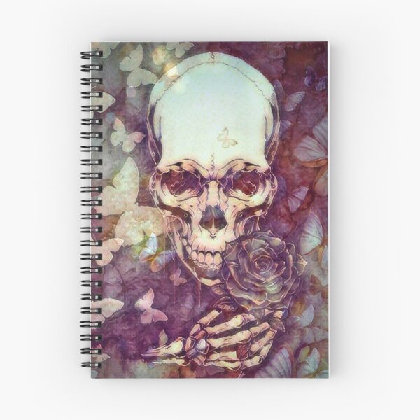 Item preview, Skull and rose designed and sold by HeyLemon.