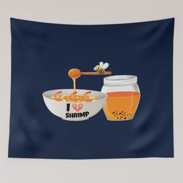 Item preview, I Love Shrimp Cereal  designed and sold by HarrisonReece.