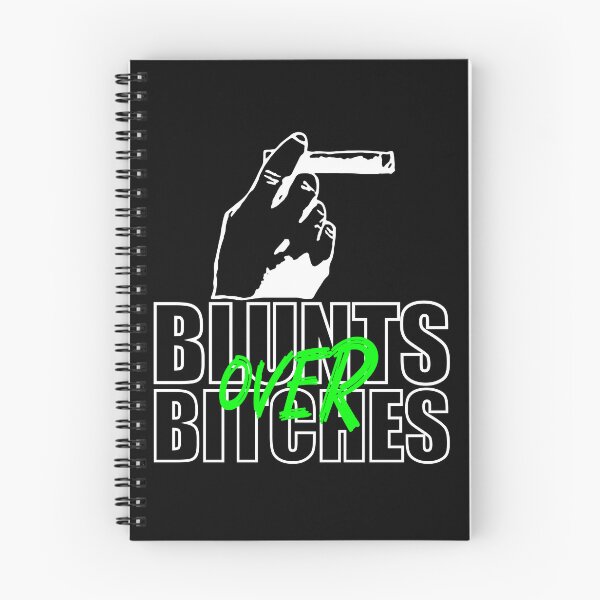 Item preview, Blunts over bitches-  Funny Blunt Cannagar Smoker-  420 Stoner Design-  Green  designed and sold by YomeHayin.