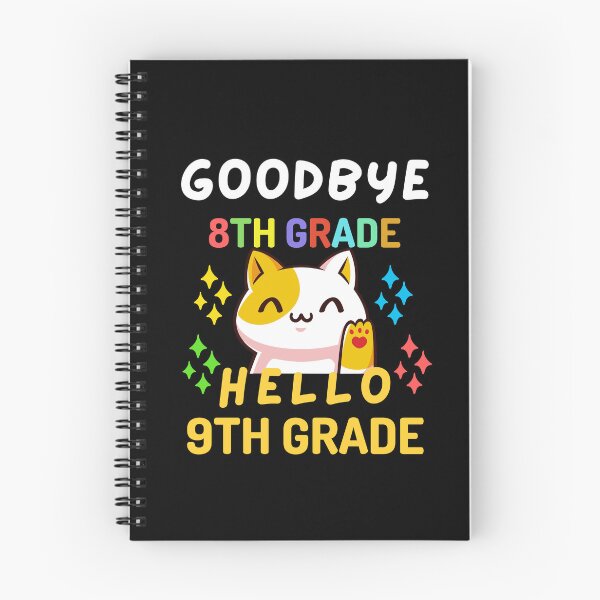 Item preview, Funny Quote For The Last Day Of School : Goodbye 8th Grade Hello 9th Grade designed and sold by AmeliaStore1.