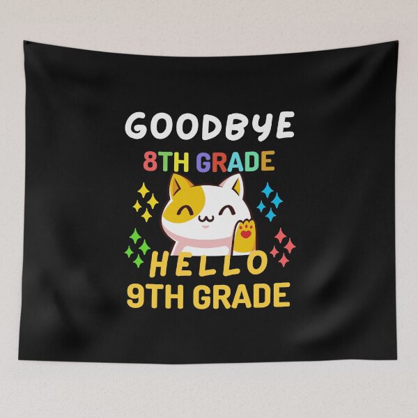 Item preview, Funny Quote For The Last Day Of School : Goodbye 8th Grade Hello 9th Grade designed and sold by AmeliaStore1.