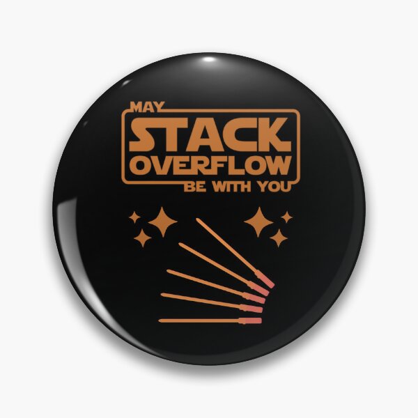 Item preview, May Stack Overflow be with you designed and sold by NerdsDesigns.