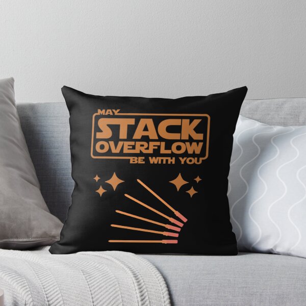 Item preview, May Stack Overflow be with you designed and sold by NerdsDesigns.