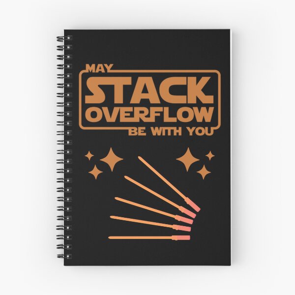 Item preview, May Stack Overflow be with you designed and sold by NerdsDesigns.