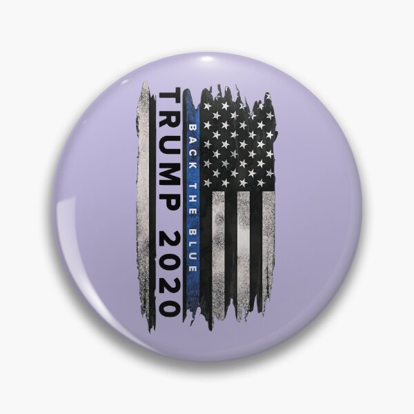 Item preview, Trump Backs The Blue Pro Trump Thin Blue Line Us Flag Police Black Cotton Size S 3xl Love, Trending designed and sold by JosypbStore.