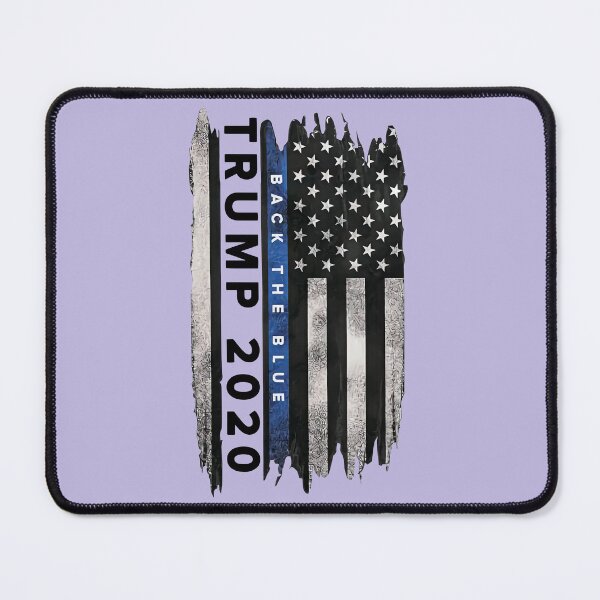 Item preview, Trump Backs The Blue Pro Trump Thin Blue Line Us Flag Police Black Cotton Size S 3xl Love, Trending designed and sold by JosypbStore.