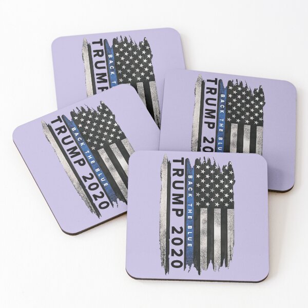Item preview, Trump Backs The Blue Pro Trump Thin Blue Line Us Flag Police Black Cotton Size S 3xl Love, Trending designed and sold by JosypbStore.