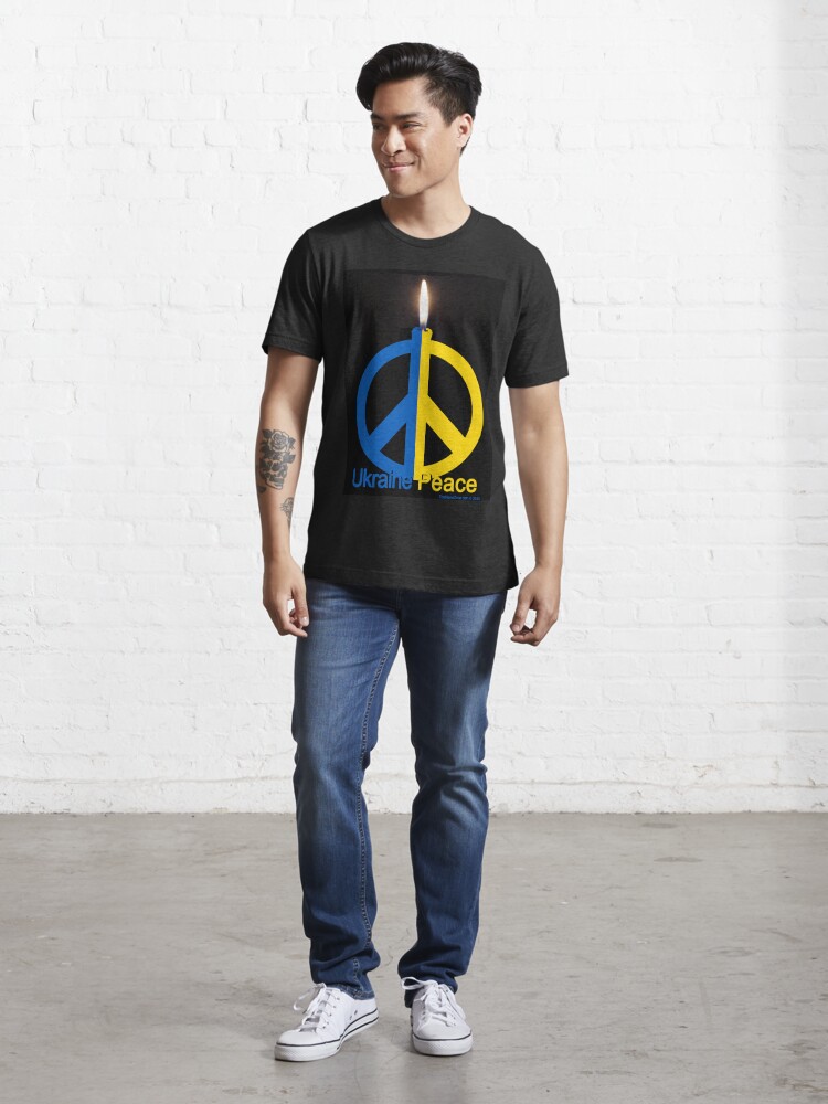Alternate view of Ukraine Peace Essential T-Shirt