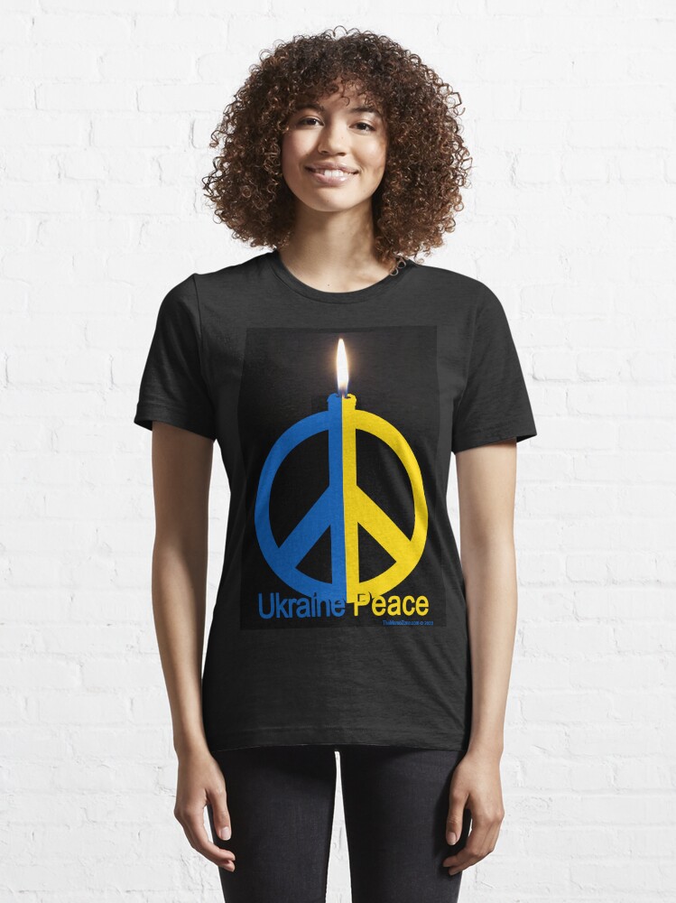Alternate view of Ukraine Peace Essential T-Shirt