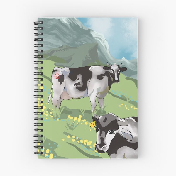 Item preview, Mountaintop Cows designed and sold by Gaige-illu.