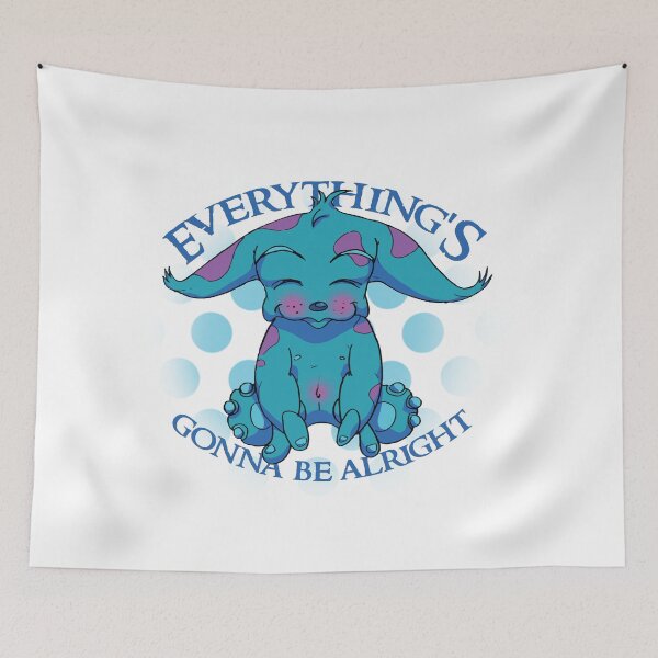 Item preview, Cute monster delivering a positive message designed and sold by Kyvar.