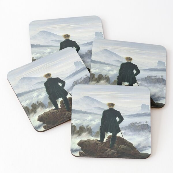 Item preview, The Wanderer above the Sea of Fog by Caspar Friedrich - Vintage Art designed and sold by RickE.