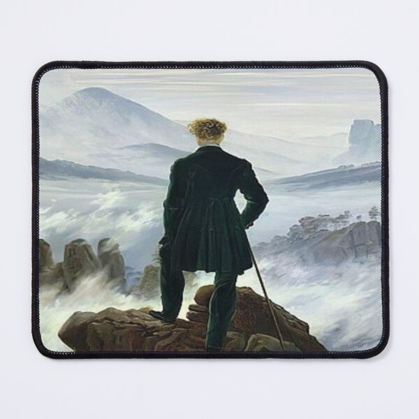 Item preview, The Wanderer above the Sea of Fog by Caspar Friedrich - Vintage Art designed and sold by RickE.
