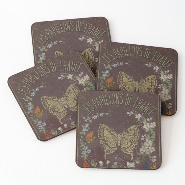 Item preview, The Butterflies of France (1880) - Vintage Book Cover designed and sold by SALON DES ARTS.