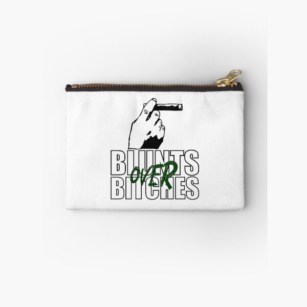 Item preview, Blunts over bitches-  Funny Blunt Cannagar Smoker-  420 Stoner Design-  Green designed and sold by YomeHayin.