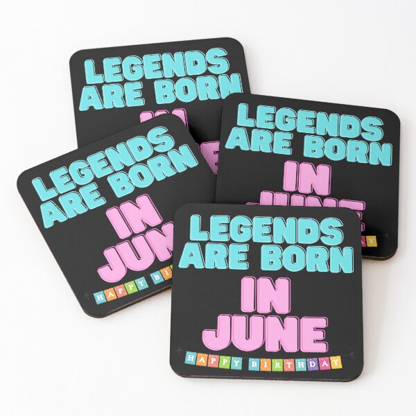 Item preview, Legends Are Born In June designed and sold by Chanchane Store.