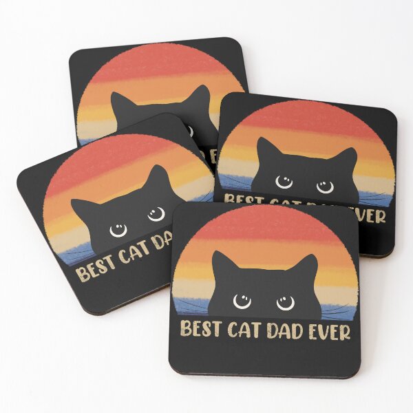 Item preview, Best Cat Dad Ever designed and sold by Hola Ilustra.