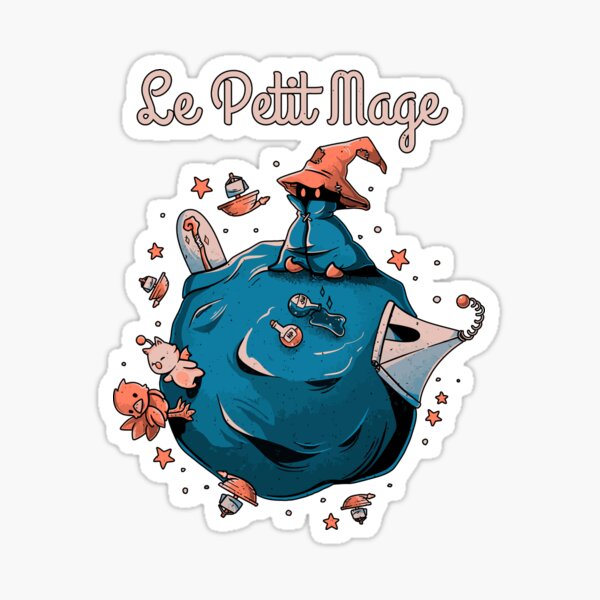 Aperçu de l'œuvre FFIX Black Mage Vivi Ornitier Le Petit Mage - Final Fantasy créée et vendue par Laura  Arena.