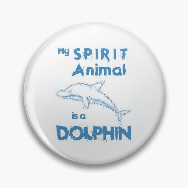 Artikelvorschau, My Spirit Animal is a Dolphin entworfen und verkauft von SystemLion.