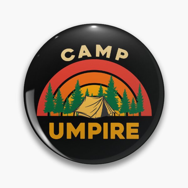 Item preview, Camp Umpire Design for Camping Lovers designed and sold by sleeksy.