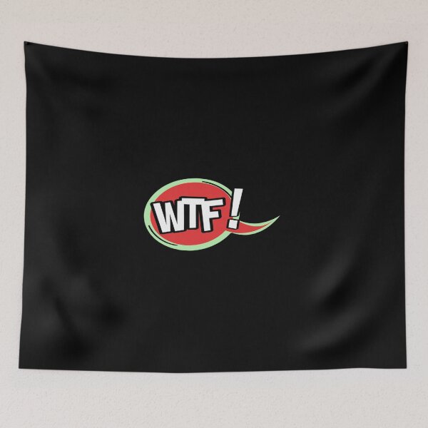 Item preview, Wtf Comic Cartoon Bubble Speech Gift Tank Top designed and sold by donnielnah.